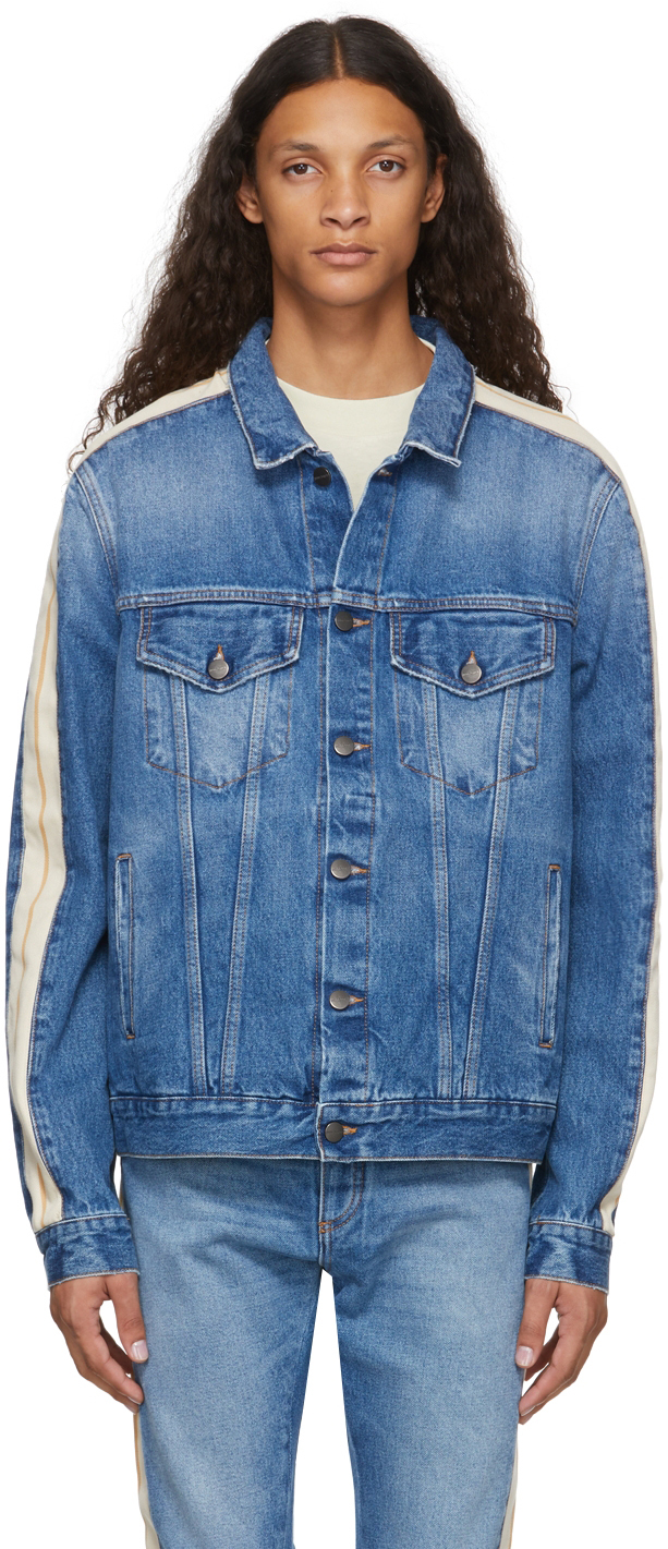 palm angels oversized denim jacket