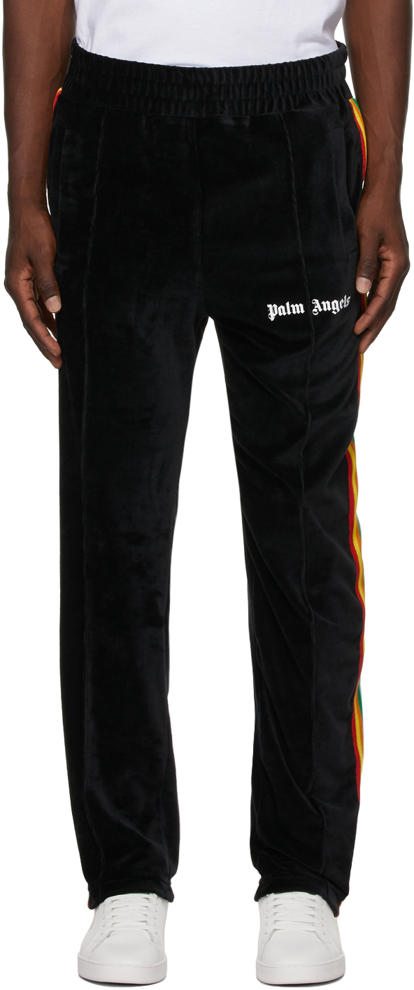 Palm Angels: Rainbow Chenille Lounge Pants | SSENSE