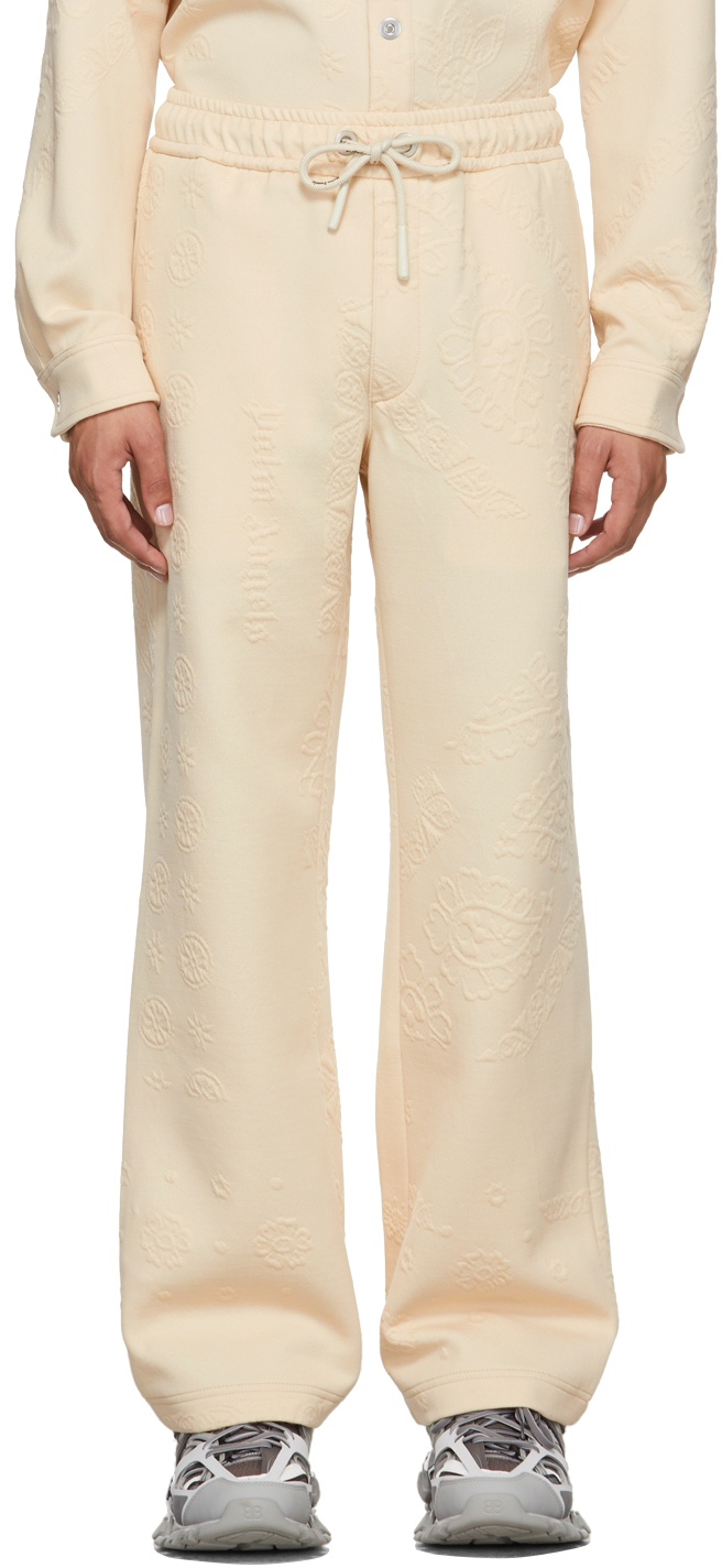 palm angels pants beige