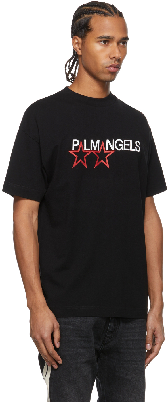 RACING T-SHIRT in black - Palm Angels® Official