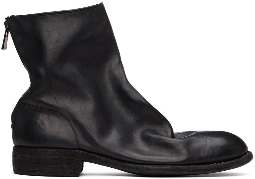 guidi back zip boots