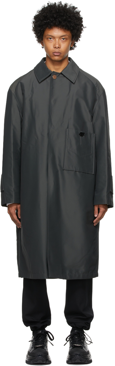Wooyoungmi Black Mac Coat