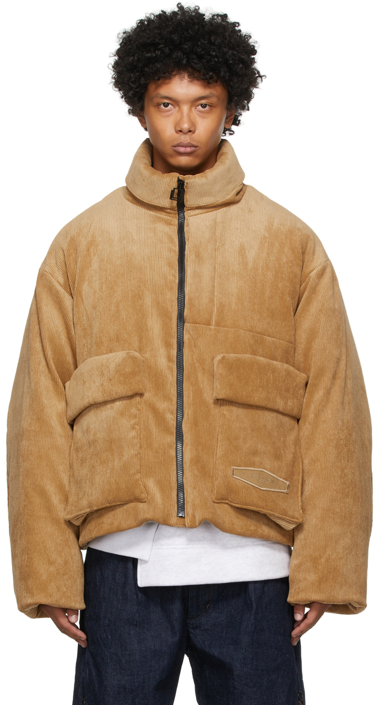 Wooyoungmi Tan Short Corduroy Jacket