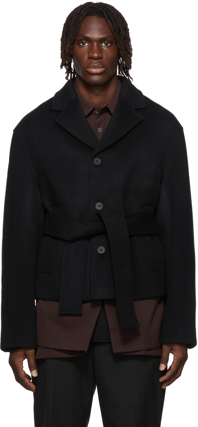 Wooyoungmi Belted Cropped Jacket