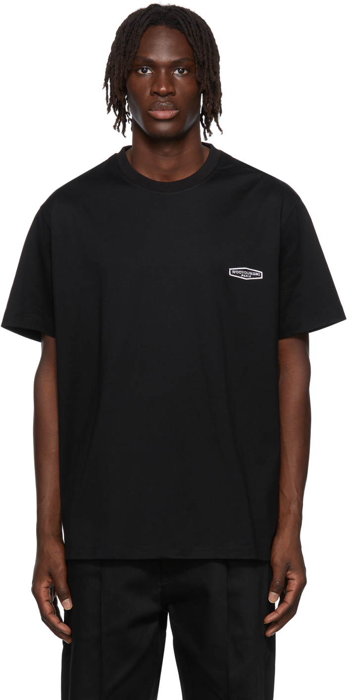 Black Logo Print T-Shirt