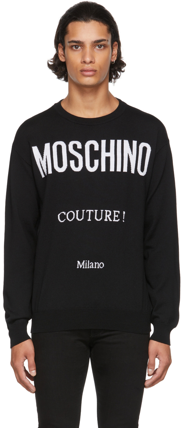 moschino hoodie mens