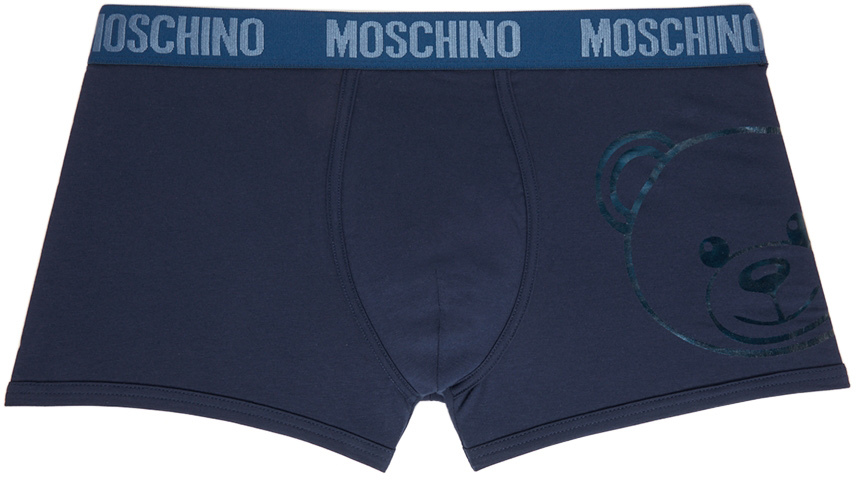 Moschino Blue Teddy Bear Boxers
