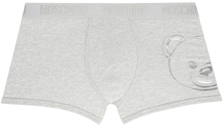 Moschino Grey Teddy Bear Boxers