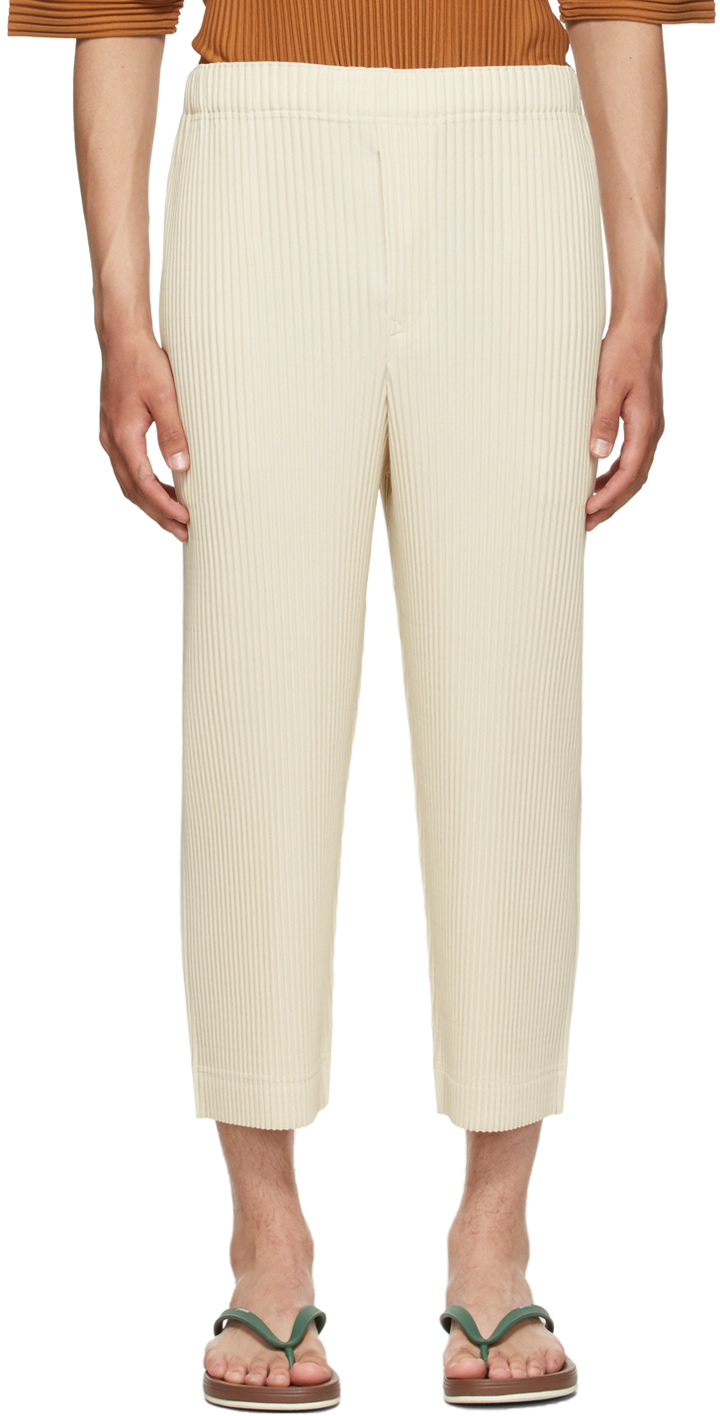Off-White Pleats Bottoms 1 Trousers