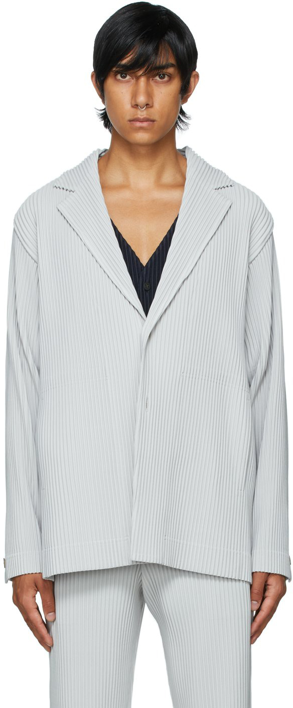 issey miyake blazer