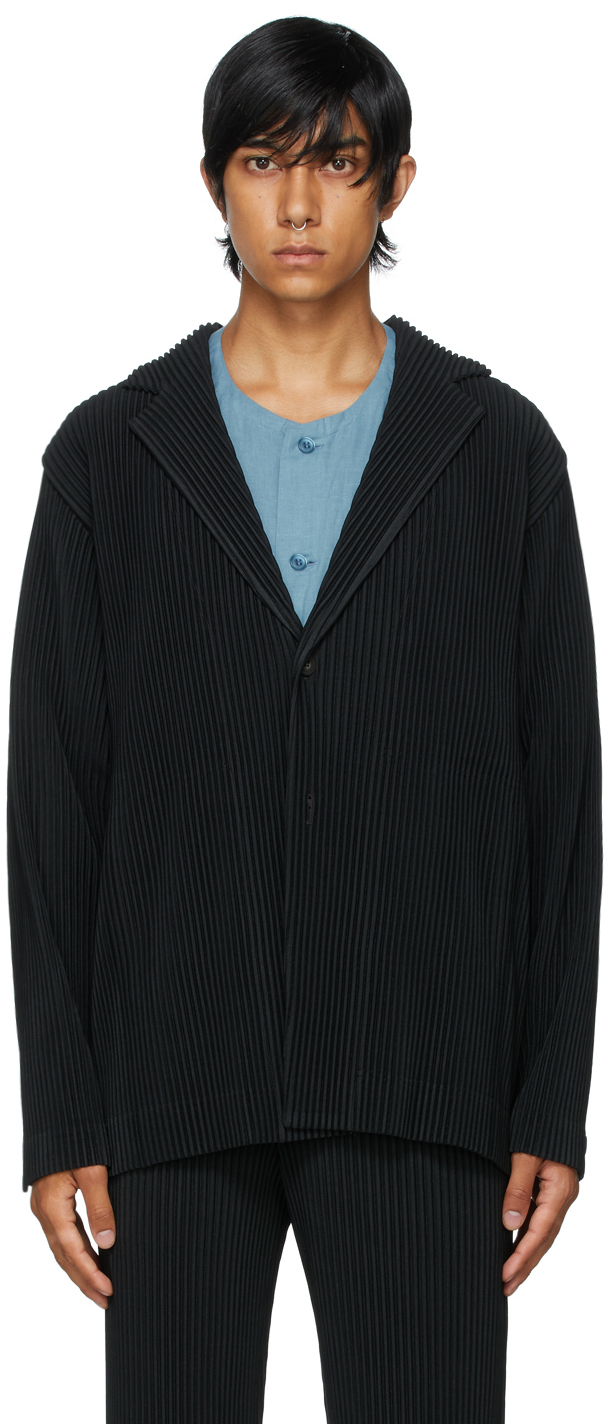 issey miyake homme plisse blazer