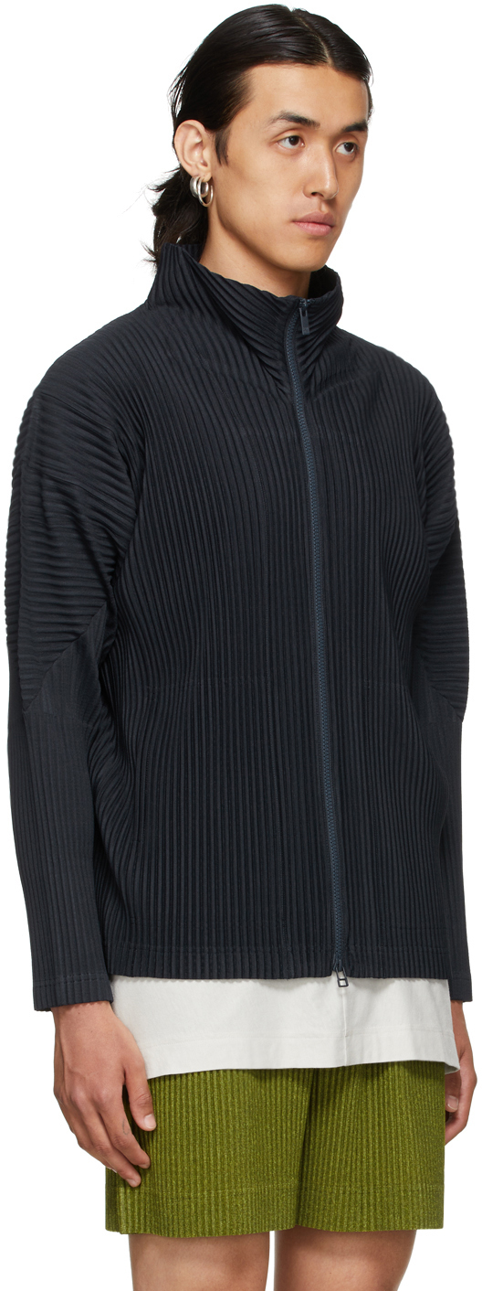 ジャケット・アウター HOMME PLISSE ISSEY MIYAKE BASIC NAVY BASICS – ISSEY MIYAKE ONLINE STORE