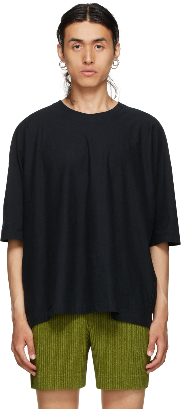 Homme Plissé Issey Miyake Black Release-T 1 T-Shirt | Smart Closet