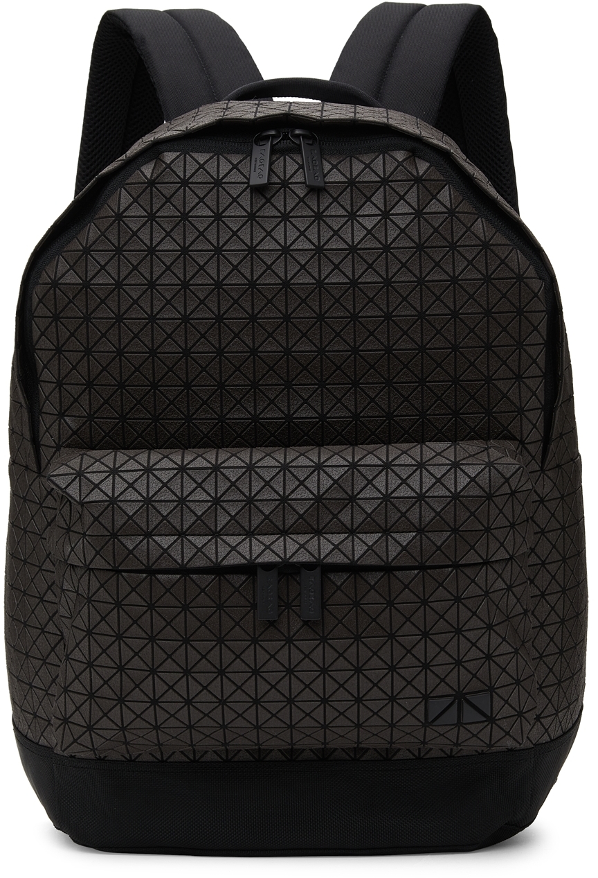 Bao Bao Issey Miyake Brown Matte Daypack Backpack SSENSE