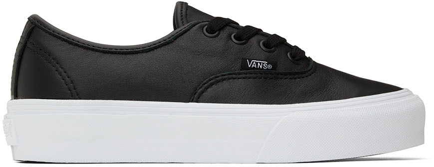 vans authentic cuir blanc