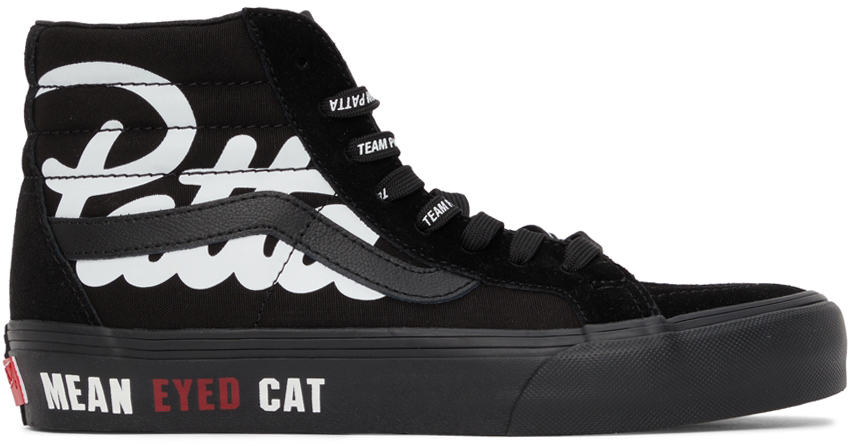 Vans Baskets 'Mean Eyed Cat' SK8-HI noires Vault édition Patta - VN0A4BVH5X0