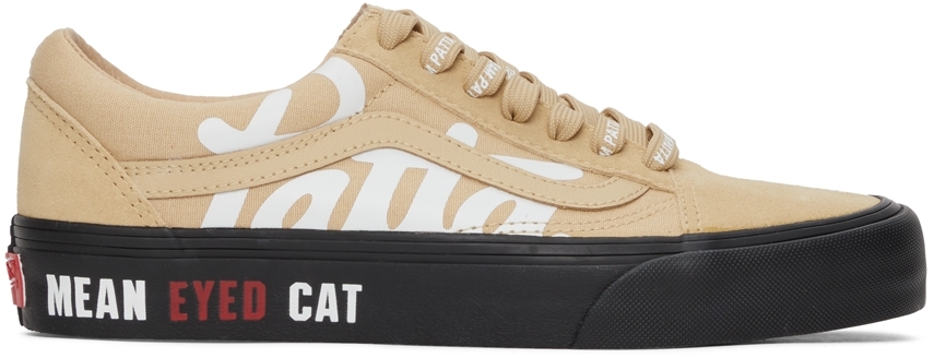 Vans Baskets 'Mean Eyed Cat' Old Skool beiges Vault édition Patta - VN0A4BVF5X5