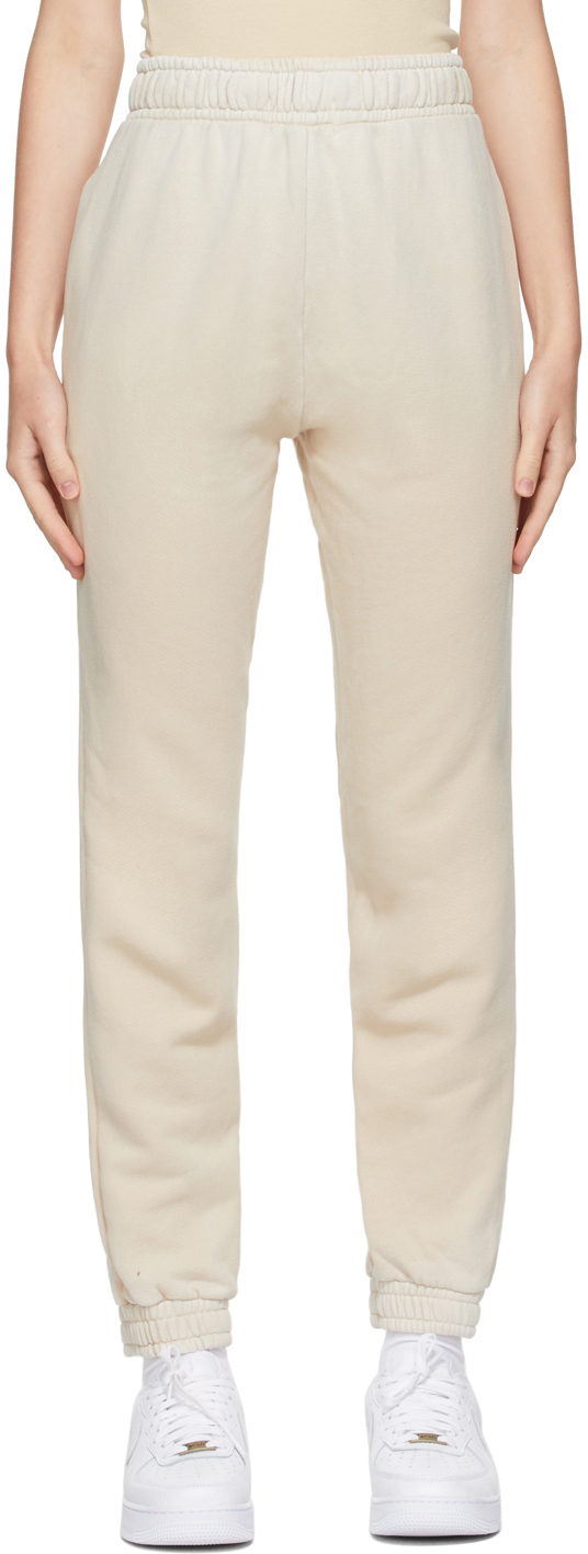 Beige Brooklyn Lounge Pants by COTTON 