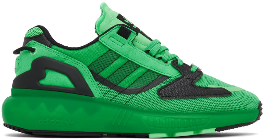 Green ZX 5K Boost Sneakers