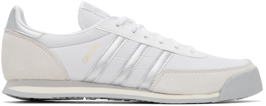 adidas Originals White & Grey Orion Sneakers