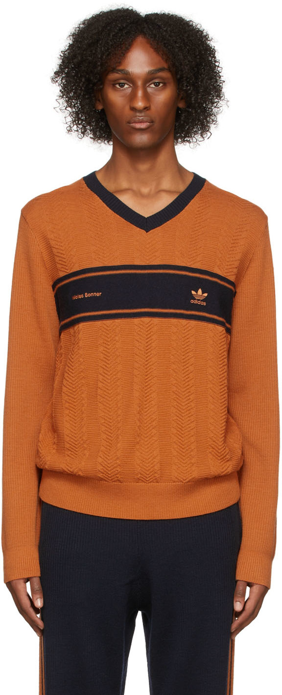 adidas pull orange