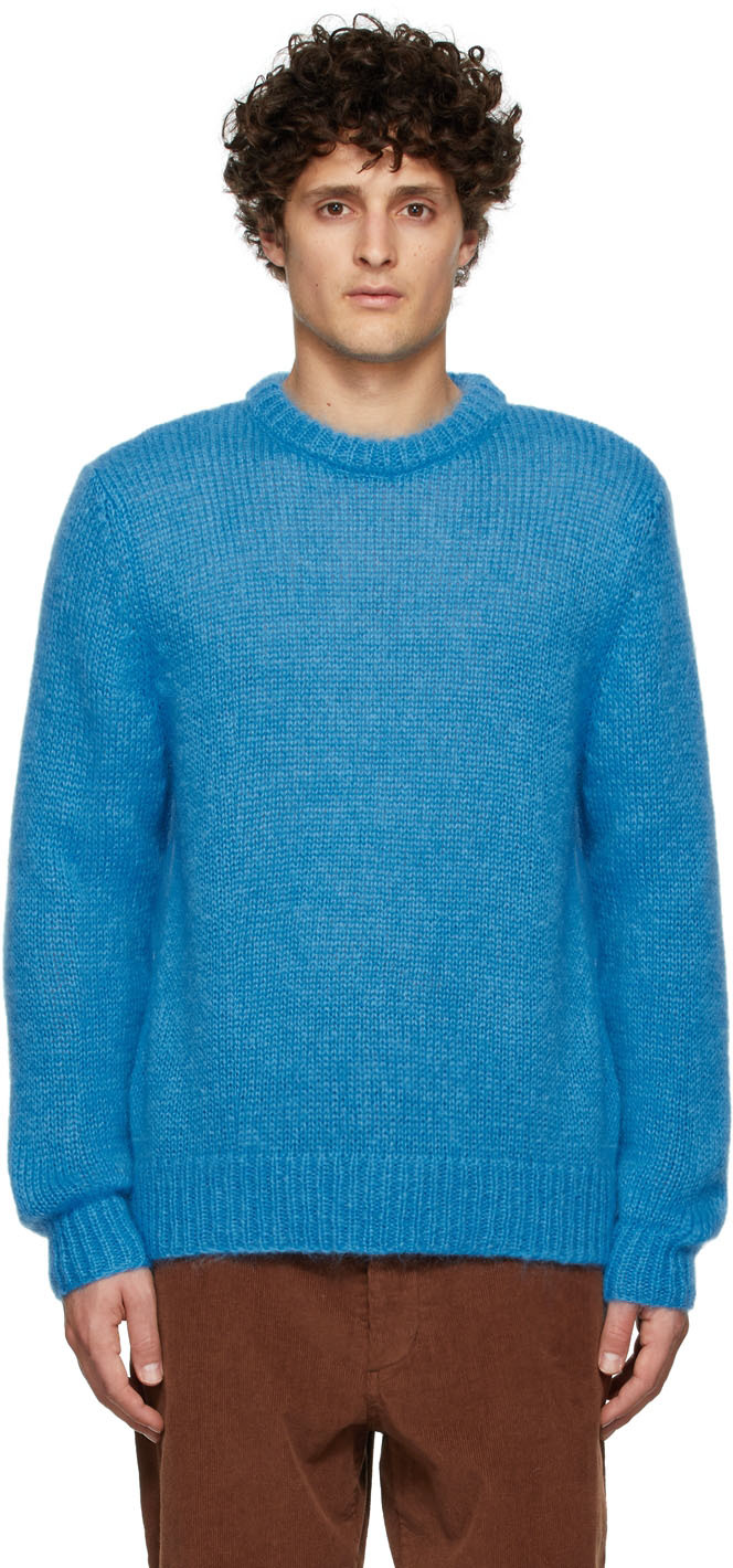 Blue Sigge Mohair Sweater