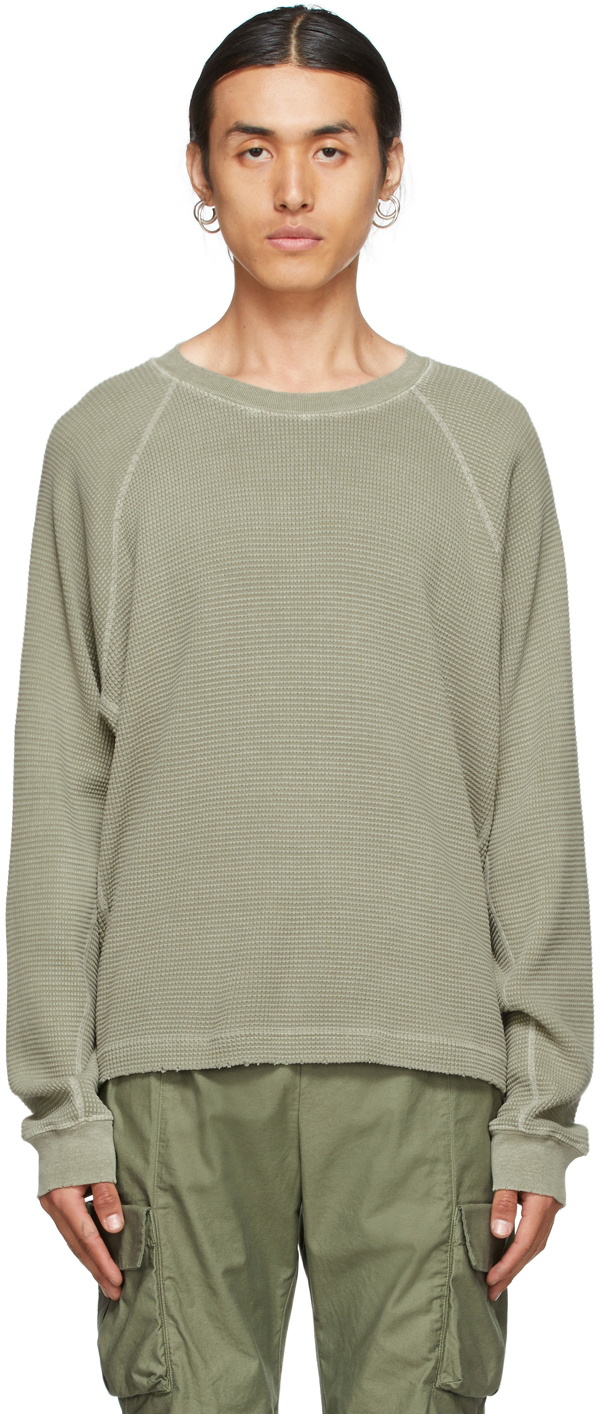 Green Folsom Thermal Long Sleeve T 