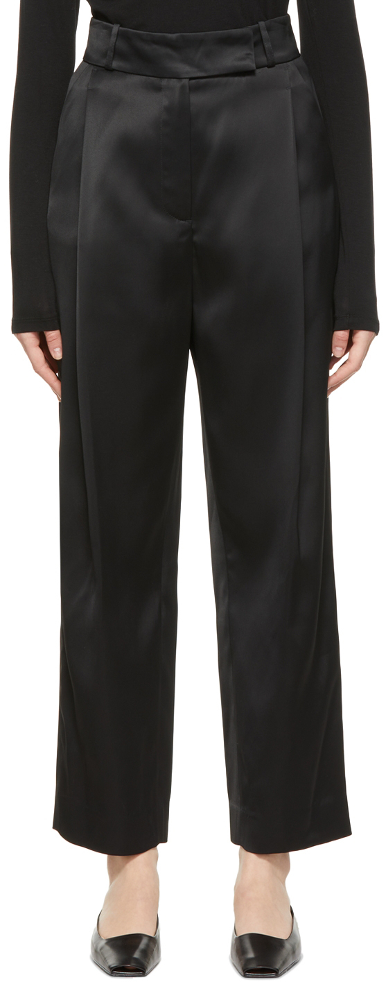 Black City Sport Trousers by TOTEME on Sale