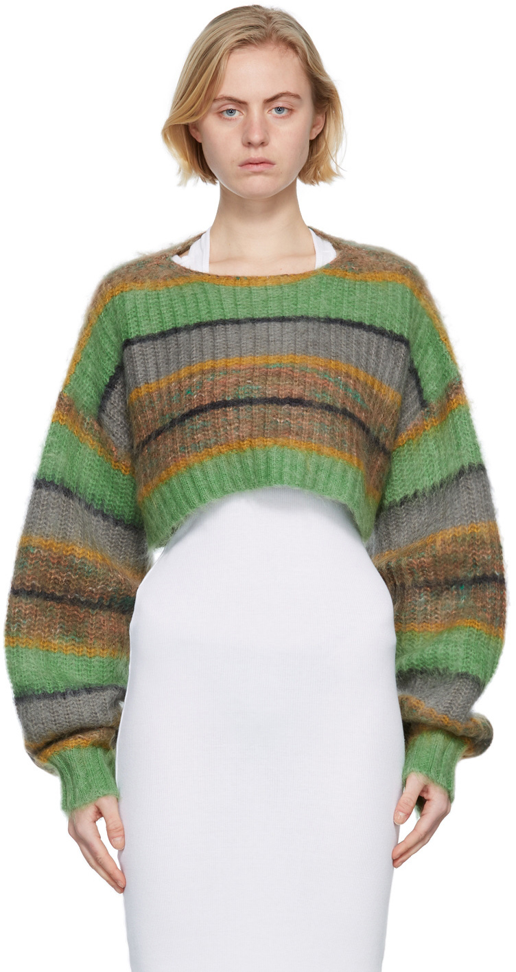 PERVERZE Stripe Mohair Wide Top / Scarfの+spbgp44.ru