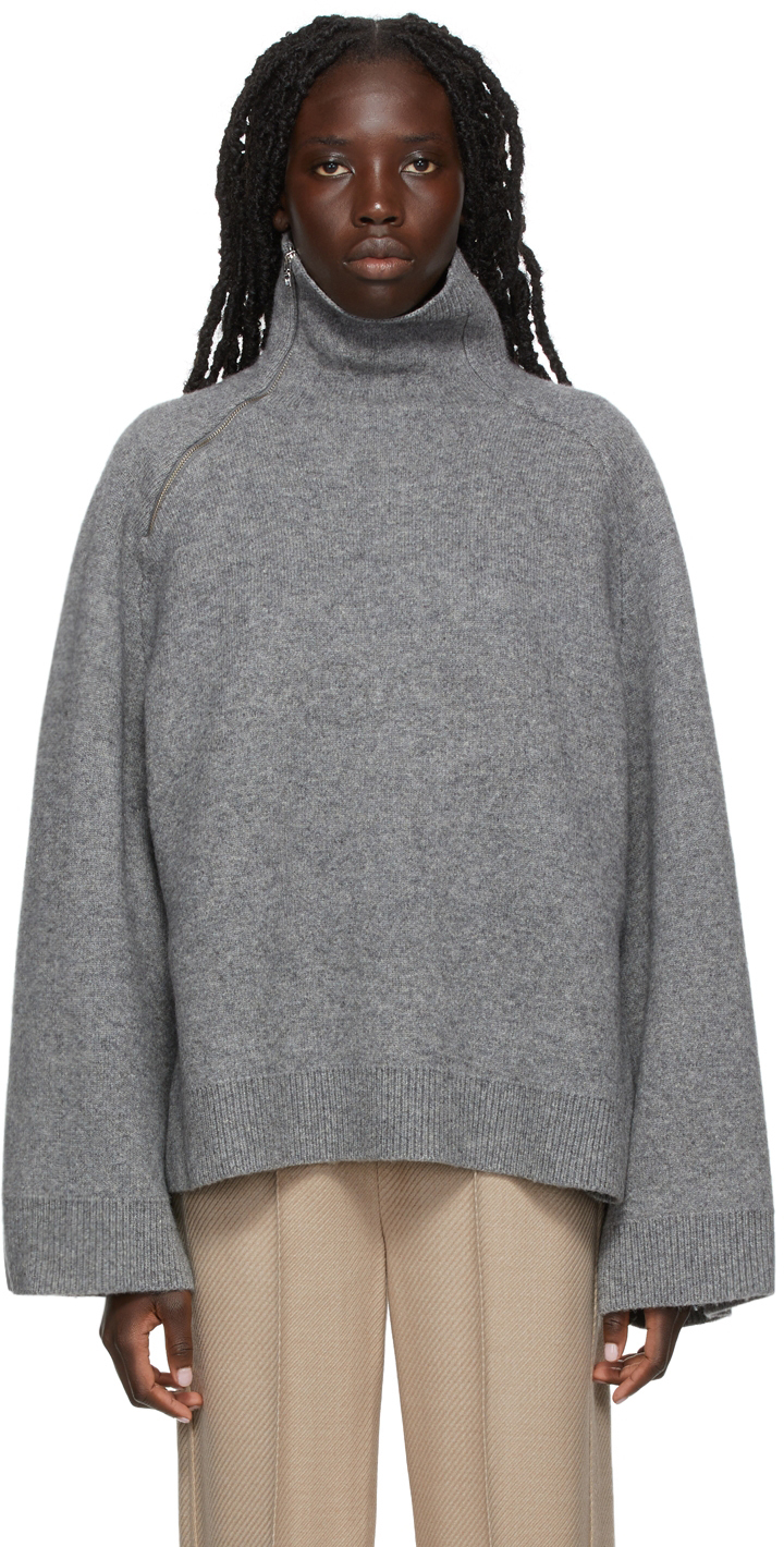 Toteme Oversize Wool & Yak Hair Sweater | Smart Closet