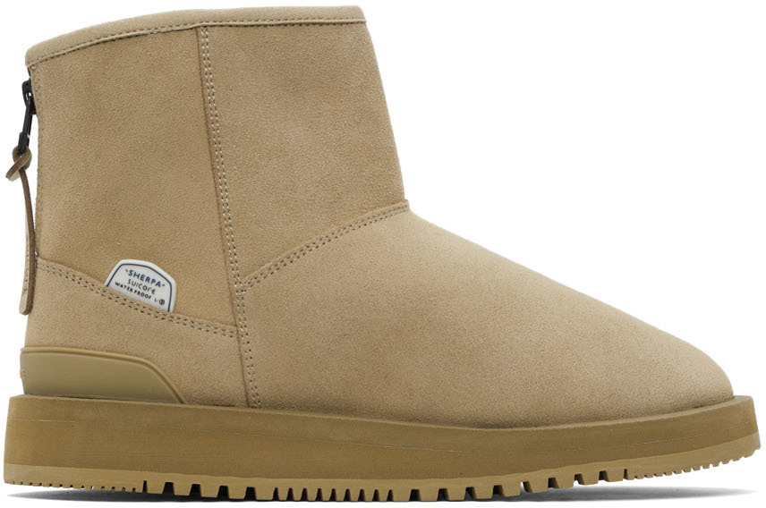 Suicoke Taupe ELS-Mwpab Mid Boots | Smart Closet