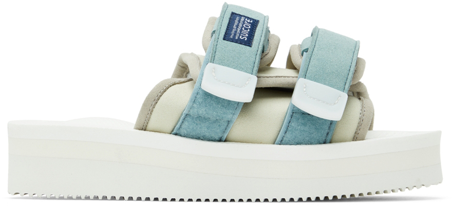 Suicoke Blue MOTO PO Sandals Smart Closet