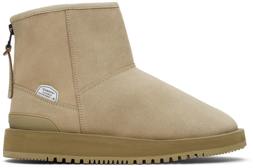 Suicoke Taupe ELS-Mwpab Ankle Boots