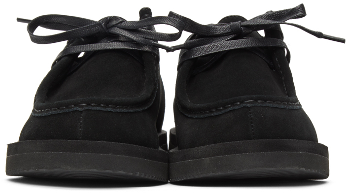 Suicoke Black COC-SEVAB Lace-Up Loafers | Smart Closet