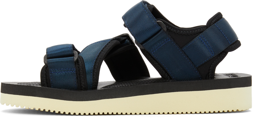 Suicoke Navy & Black KISEE-V Sandals | Smart Closet