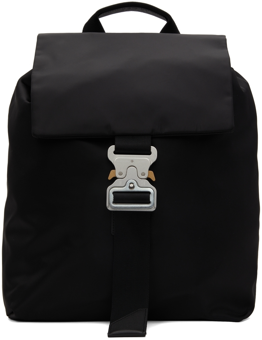 1017 ALYX 9SM: Black Oversize Tank Backpack | SSENSE Canada