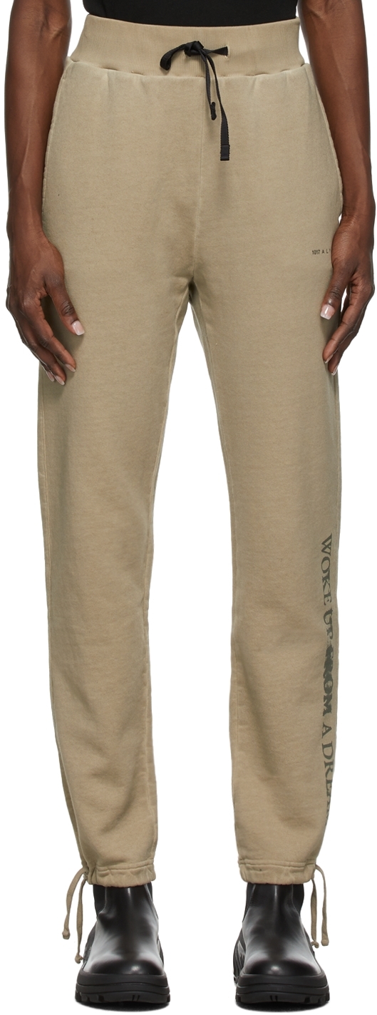 Tan Logo Lounge Pants