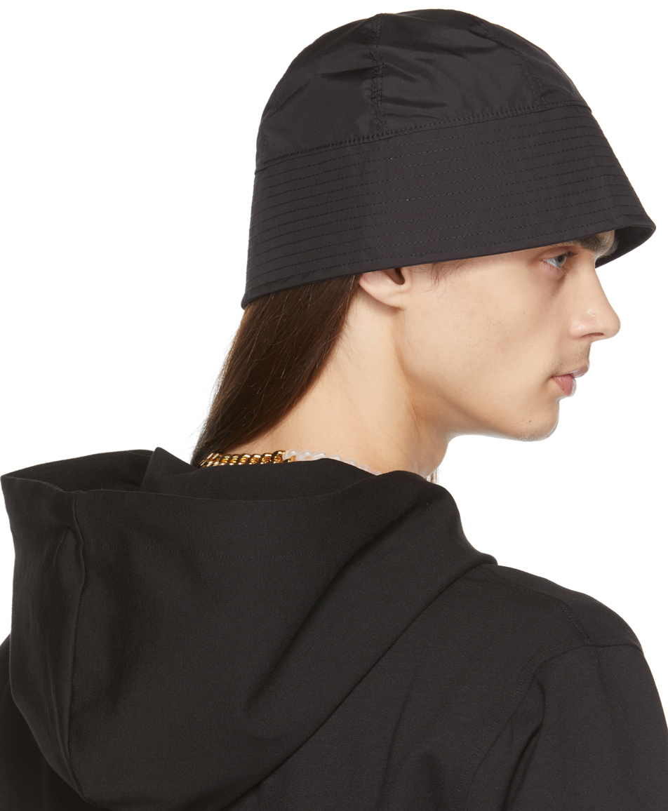 1017 ALYX 9SM Black Buckle Bucket Hat | Smart Closet