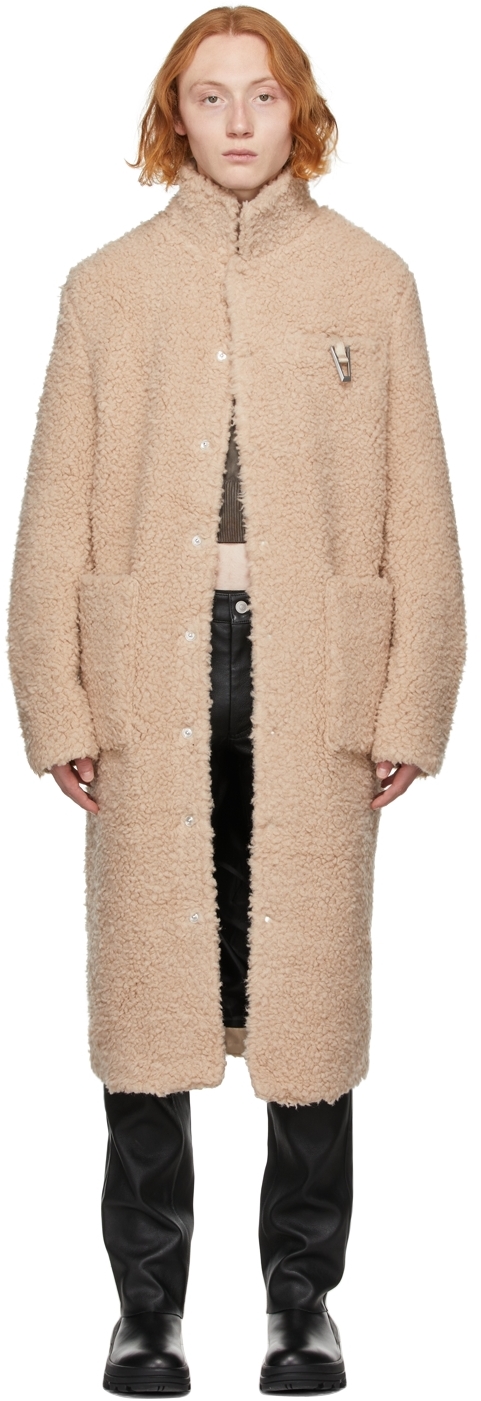Beige Polar Coat by 1017 ALYX 9SM on Sale