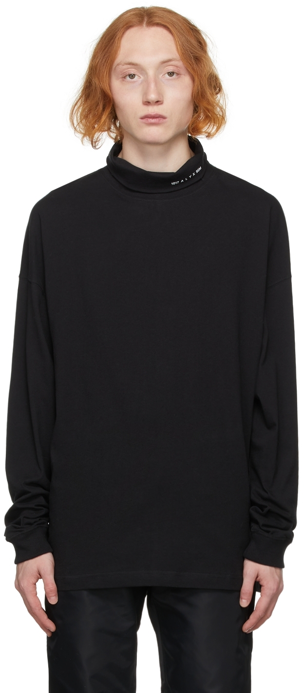 Black Visual Turtleneck by 1017 ALYX 9SM on Sale