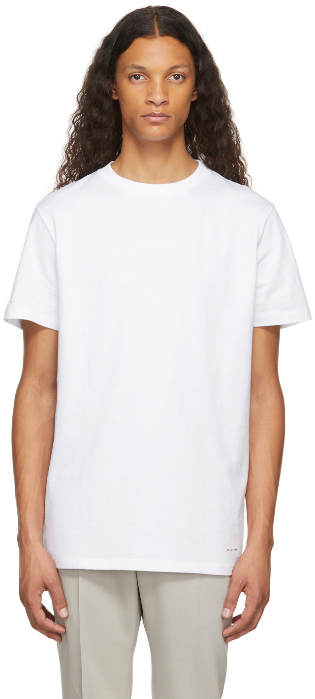 Three-Pack White Classic Visual T-Shirt