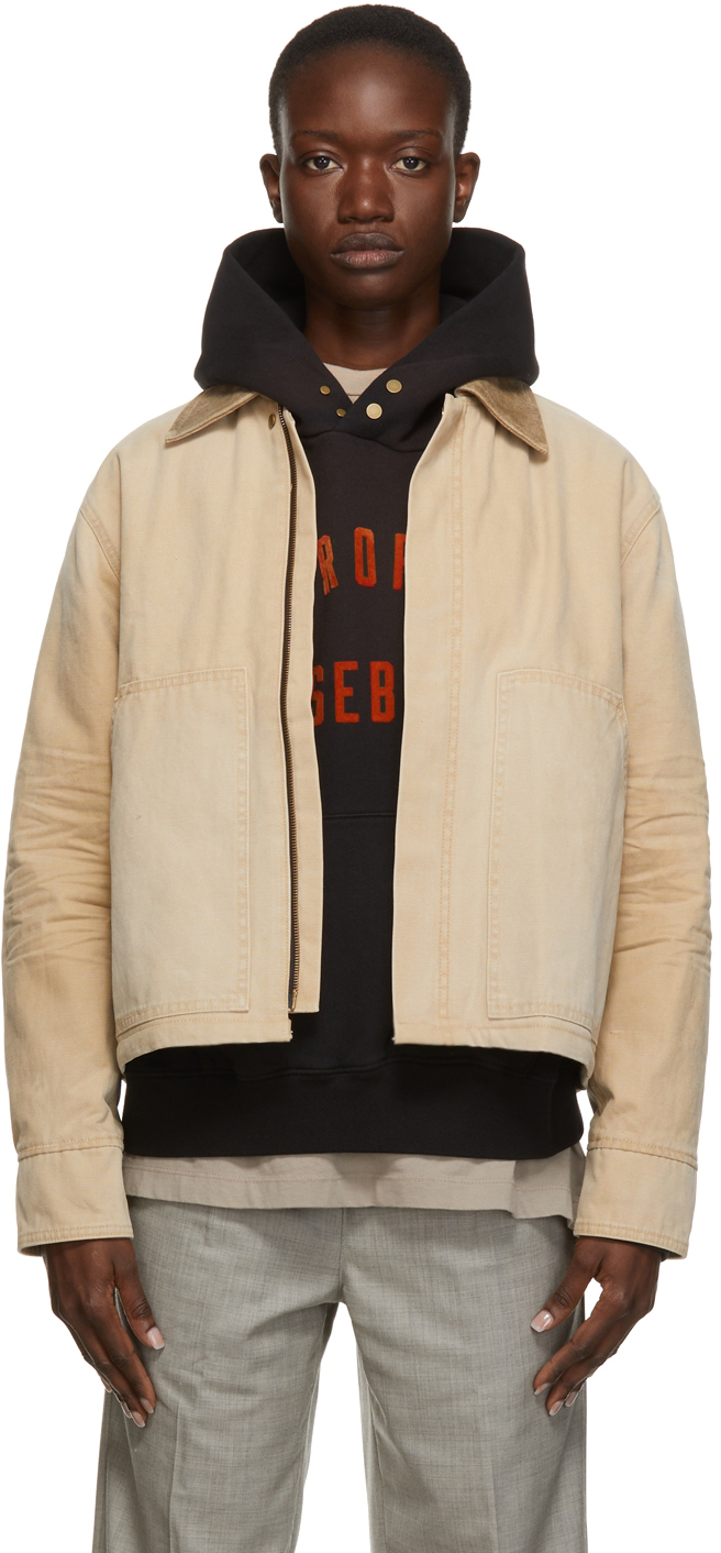 fear of god essentials work jacket