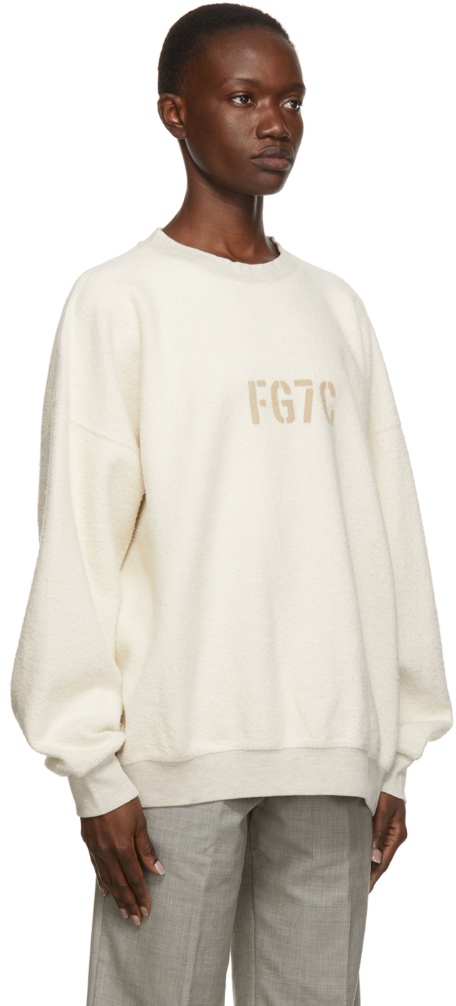 Fear of God Off-White 'FG7C' Inside Out Sweatshirt | Smart Closet