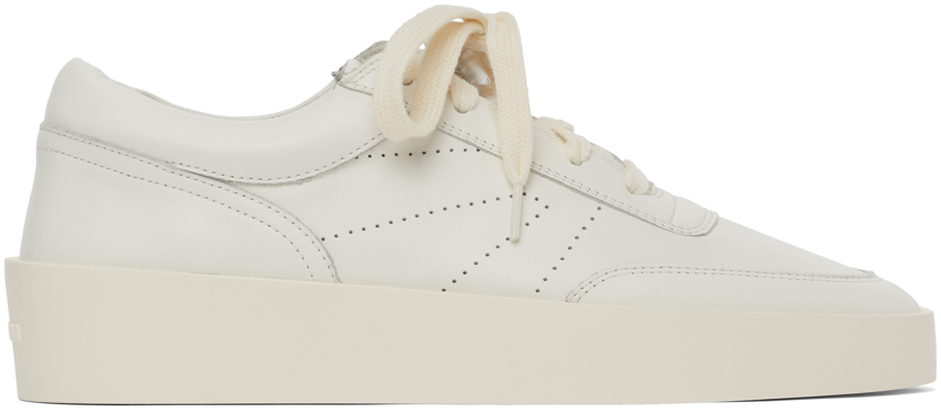 Fear of God White Vintage Tennis Sneakers
