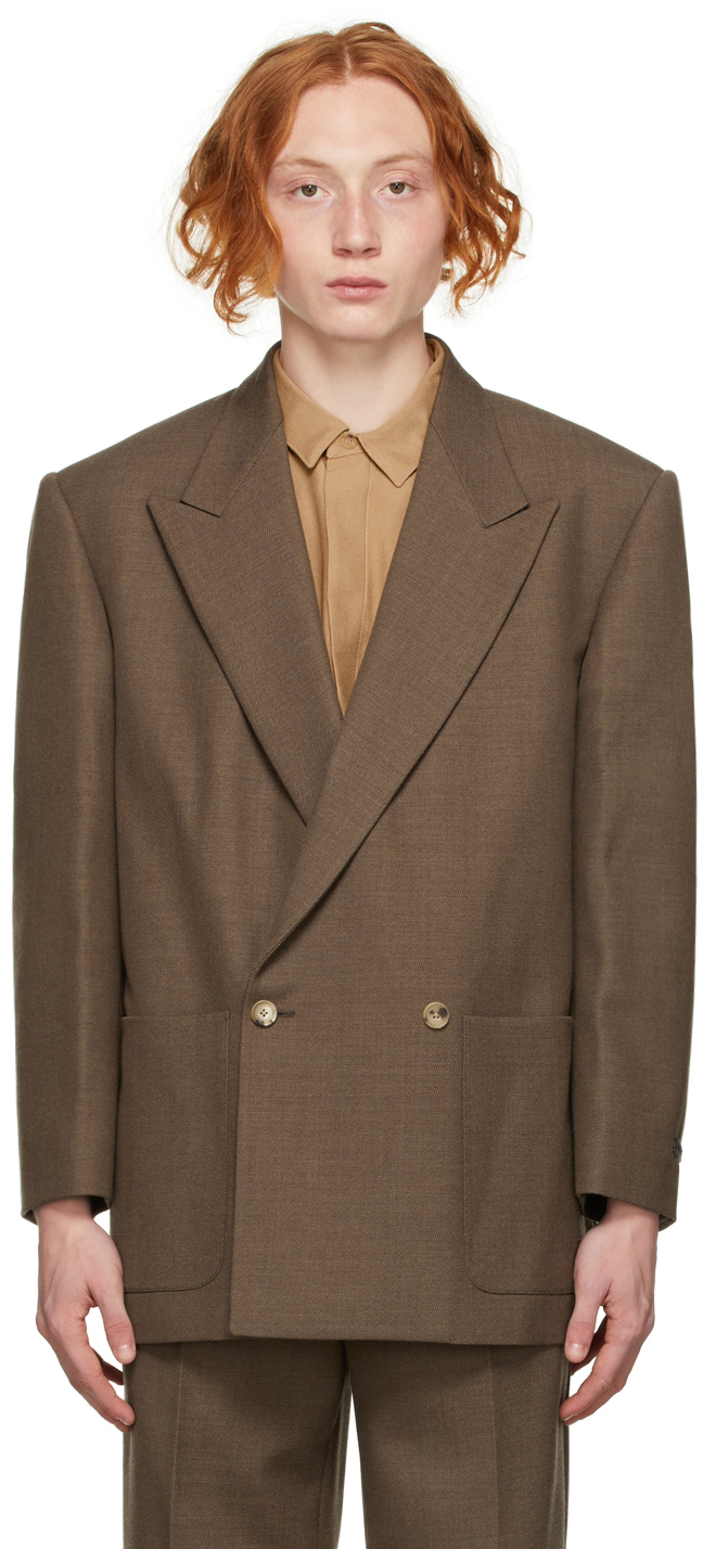 Fear of God Brown Wool 'The Suit Jacket' Blazer