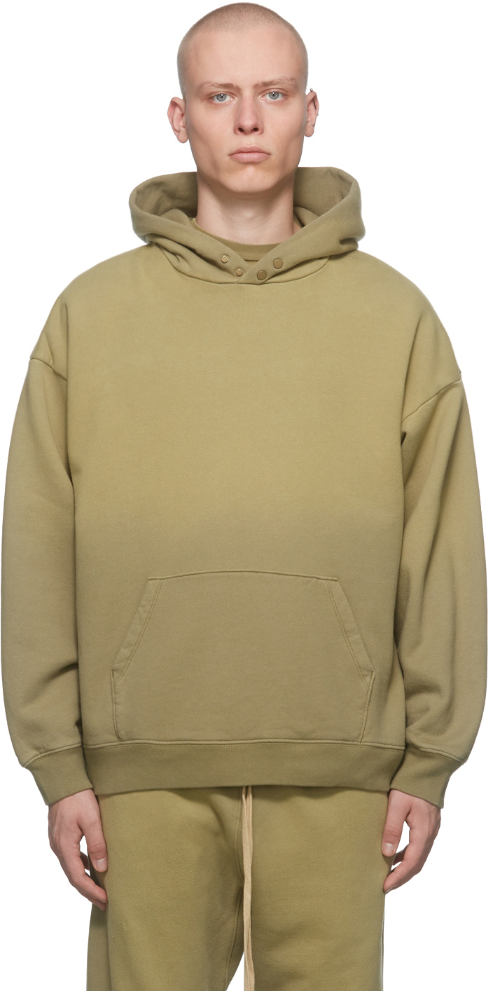 Fear of God Green Faded Hoodie