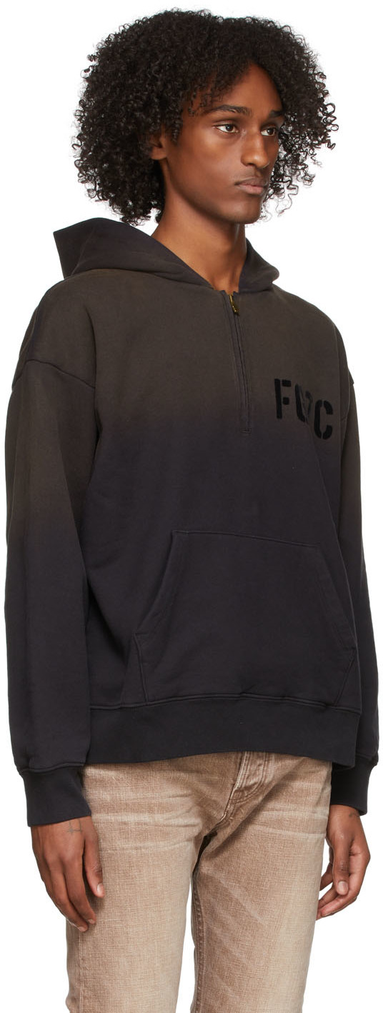 Fear of God Black Half-Zip Hoodie | Smart Closet