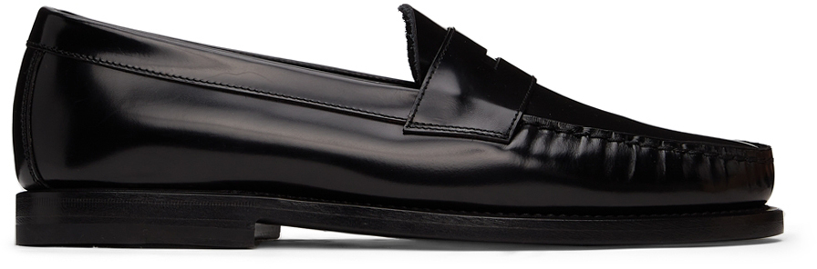 Fear of God Black Leather Penny Loafers