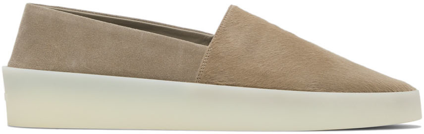 Fear of God Taupe Pony Espadrilles