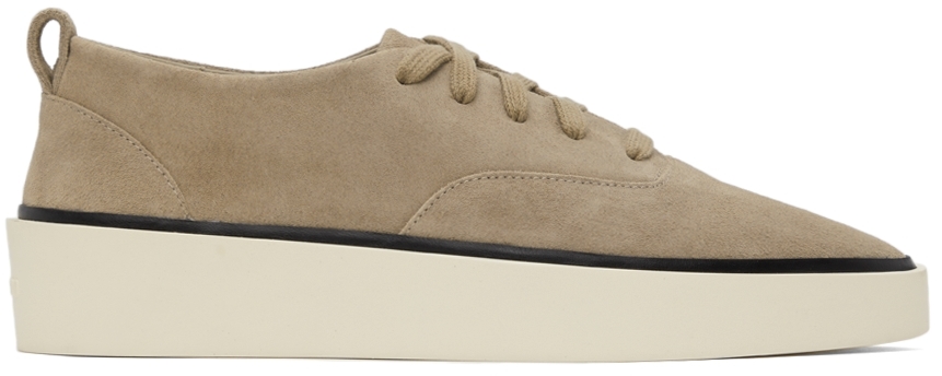 Taupe Suede 101 Sneakers by Fear of God on Sale